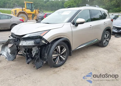2021 Nissan Rogue Sl Fwd from USA, damaged, VIN JN8AT3CA0MW027241